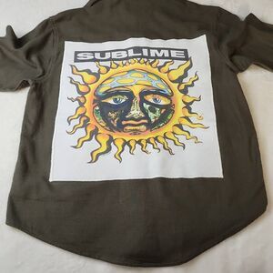 Sublime Upcycled Old Navy Flannel Shirt Size Large 10-12